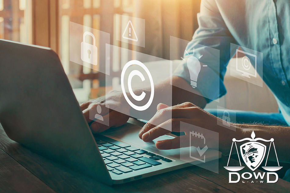 copyright or patent concept, intellectual property