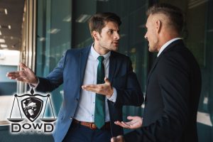 When a business Dispute Goes South and Negotiation stops working what to do. Two businessmen arguing